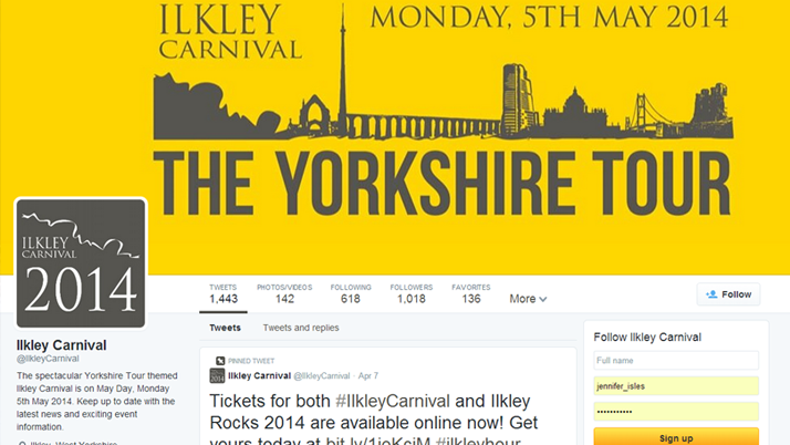 Ilkley Carnival goes social at Approach PR, award winning agency from Ilkley, West Yorkshire