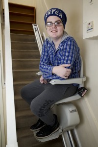 Josh Fox Acorn Stairlift at Approach PR, award winning agency from Ilkley, West Yorkshire
