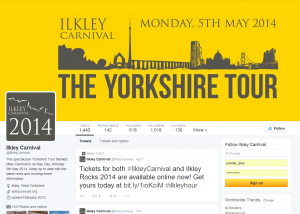 Ilkley Carnival goes social at Approach PR, award winning agency from Ilkley, West Yorkshire
