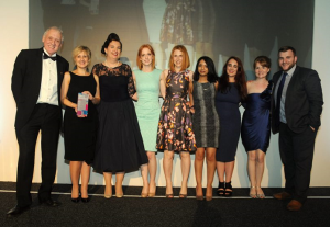 Harry Gration, Suzanne Johns, Verity Clarke, Jennifer Isles, Katy Barraclough, Anisha Mistry, Rebekha White, Claire Moulds and David Walsh at Approach PR, award winning agency from Ilkley, West Yorkshire