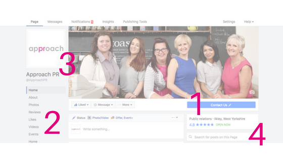 Approach PR Facebook pages at Approach PR, award winning agency from Ilkley, West Yorkshire