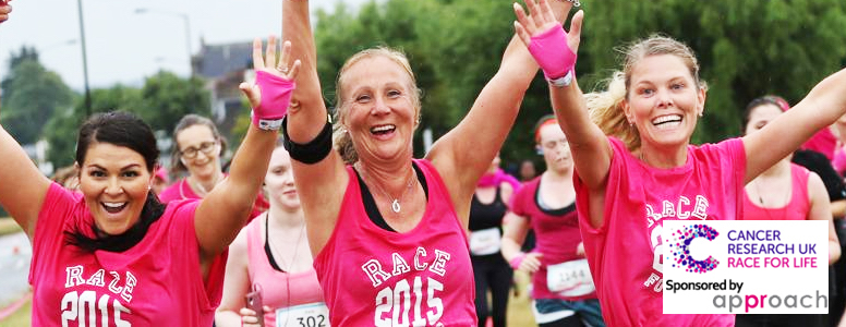 Race For Life at Approach PR, award winning agency from Ilkley, West Yorkshireat