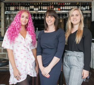 'Trio of appointments' (l-r)Betty Adams junior account executive, Sarah Kroon business development director and Shona England-Lees senior account executive at Approach PR, Ilkley, West Yorkshire